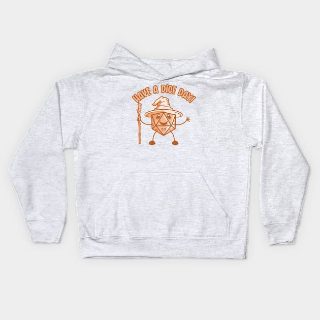 Have a Dice Day Kids Hoodie by nickbeta